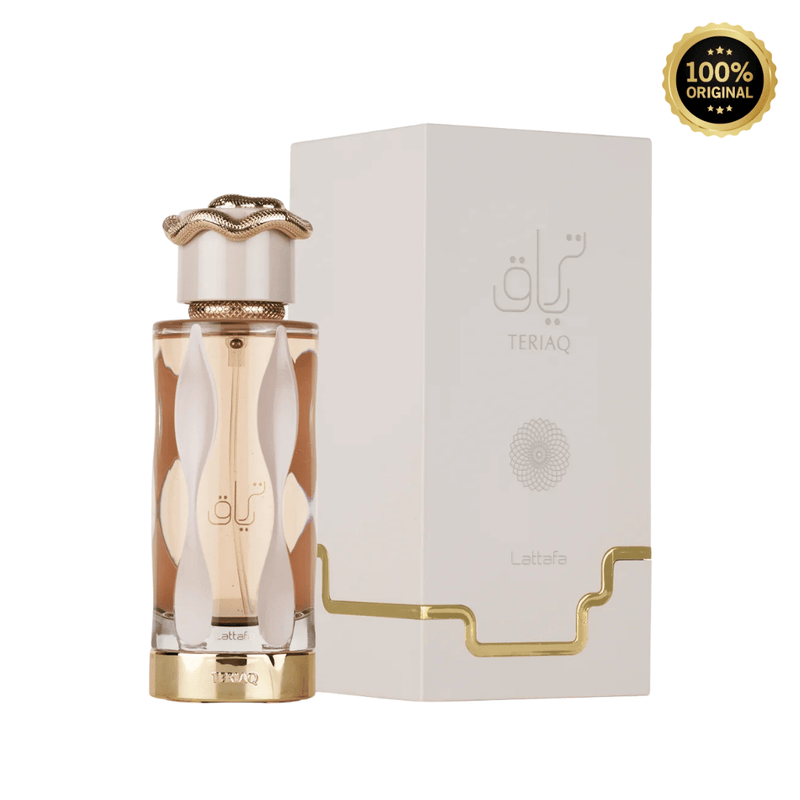 Lattafa Teriaq Perfume Spray, 100 mL (3.4 fl oz) - Bulk Depot