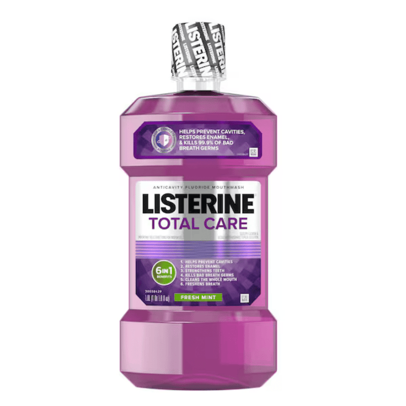 Listerine Total Care Mouthwash, 500 ML, 12 Bottles per Case - Bulk Depot