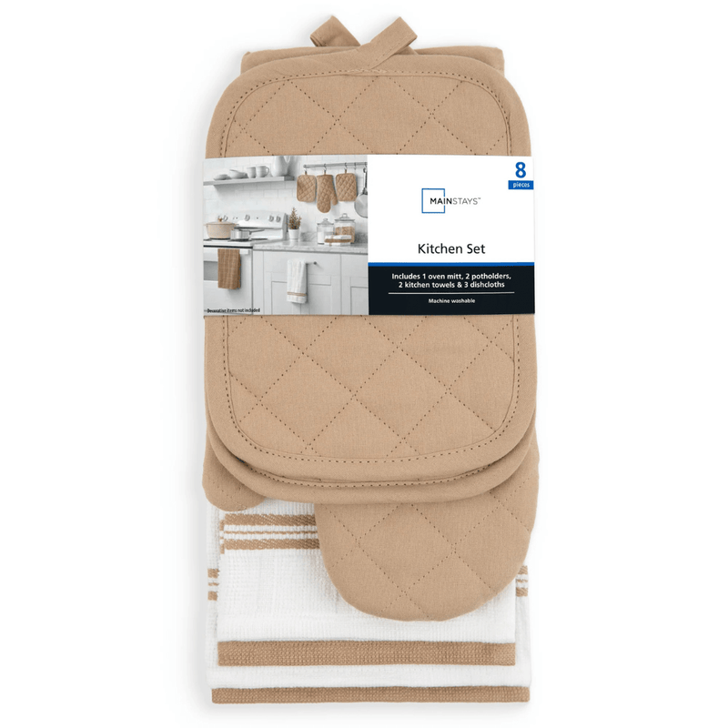 Mainstays 8 - Piece Kitchen Set - Bulk Depot