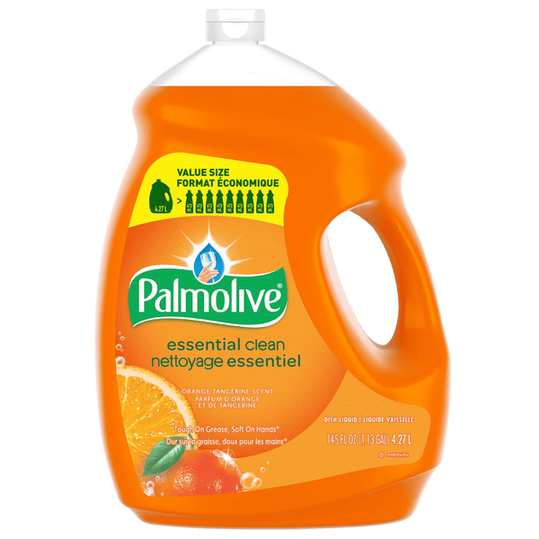 Palmolive Dish Liquid 4.27L (145oz), Orange, Pack of 4 - Bulk Depot