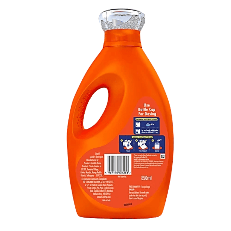 Tide Liquid Detergent 850ml (28.75 oz), Original Scent, Case of 12 - Bulk Depot