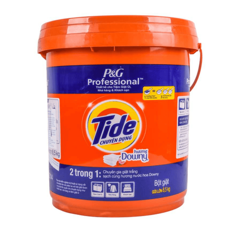 Tide Powder Detergent with Downy, 8.5kg Bucket - Bulk Depot