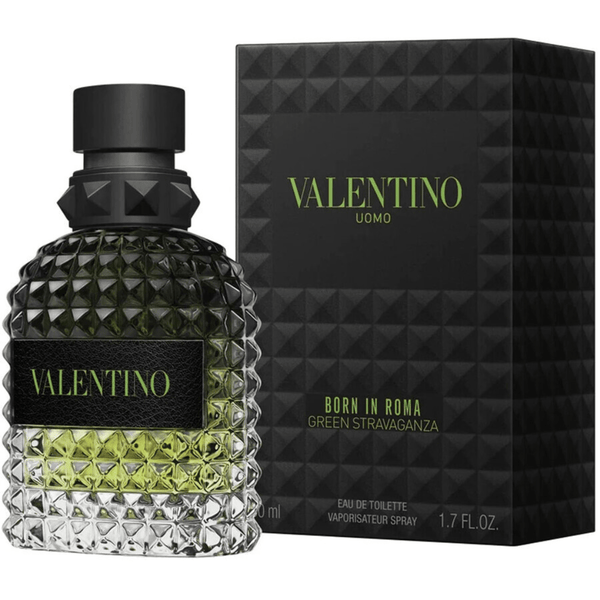 Valentino Uomo Born in Roma Green Eau de Toilette (M) - 1.7oz (50ml) - Bulk Depot